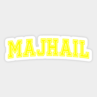 Majhail - A Punjab region - majha block Sticker